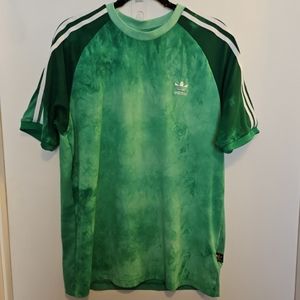 adidas Pharrell Williams HU HOLI Green Shirt